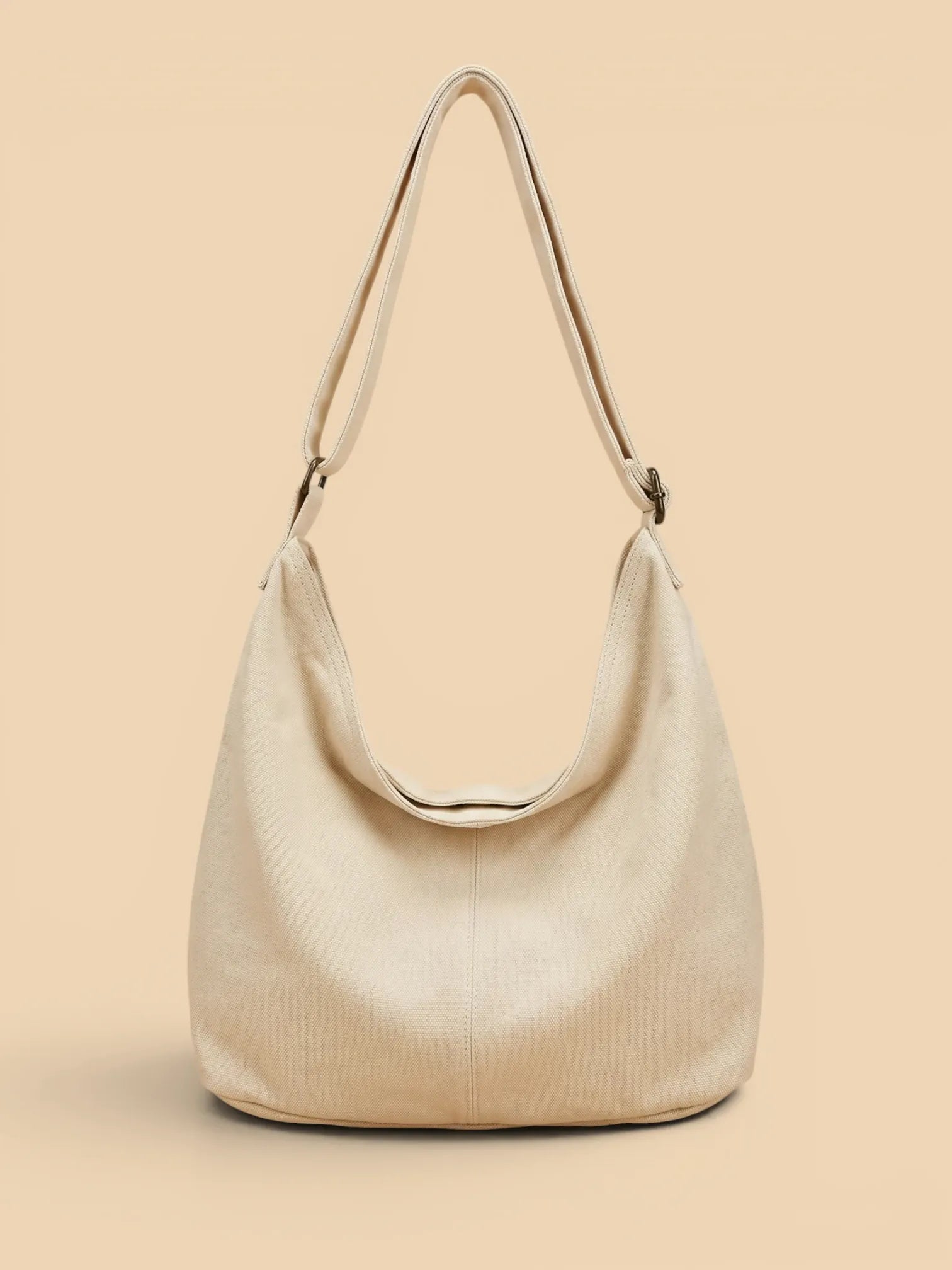 Sac de Cours en Coton Blanc