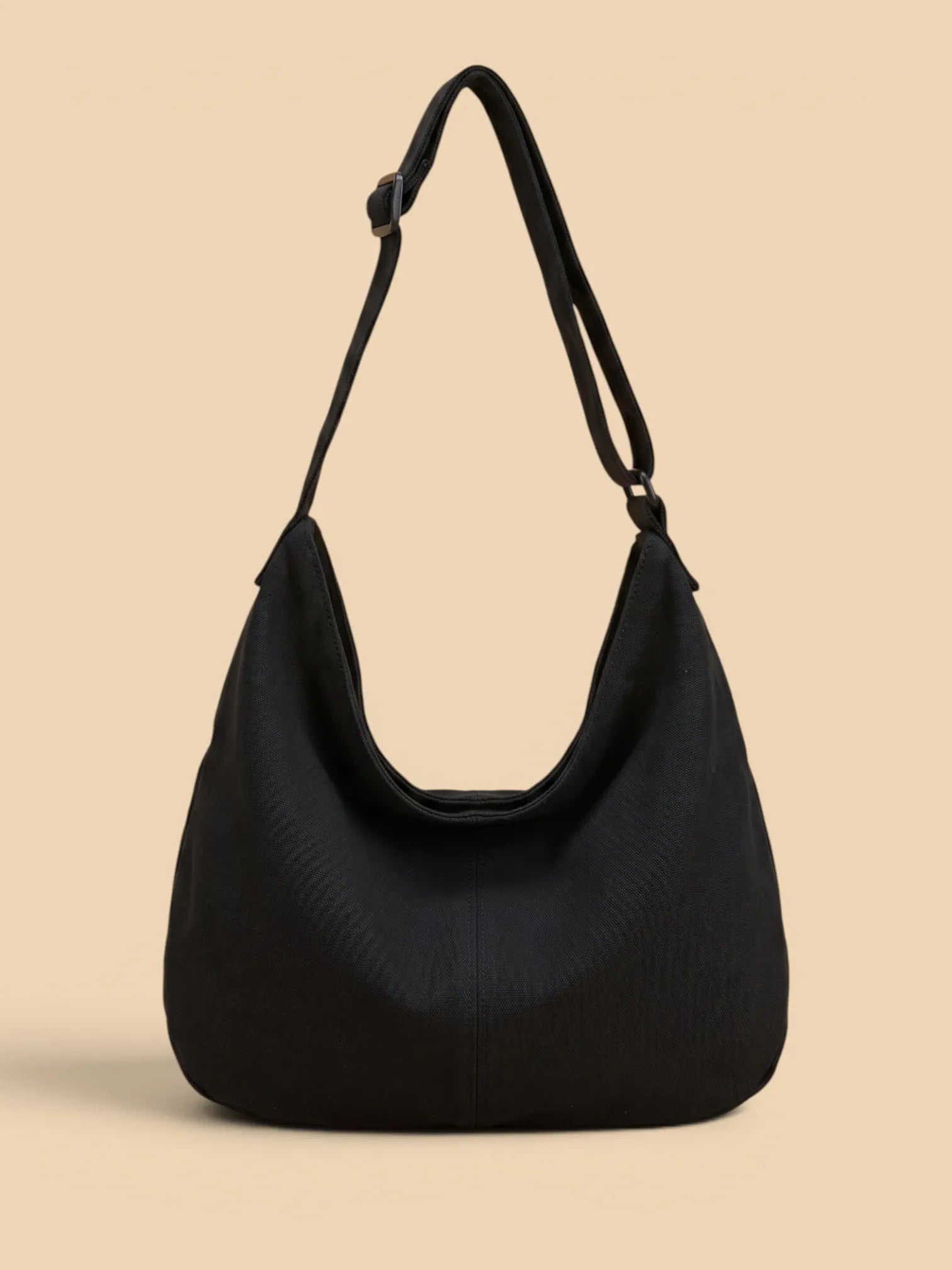 Sac de Cours en Coton Noir