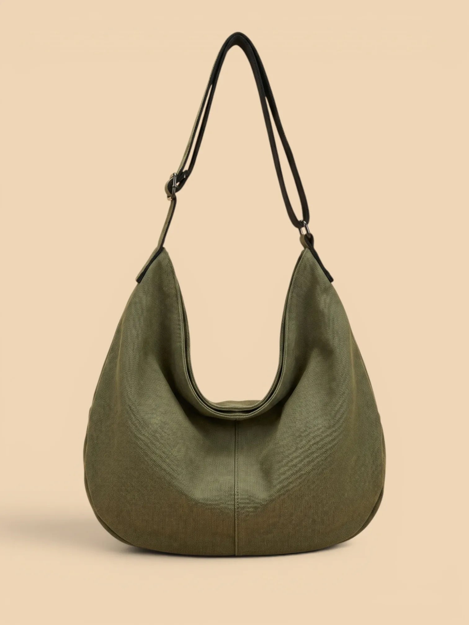 Sac de Cours en Coton Vert