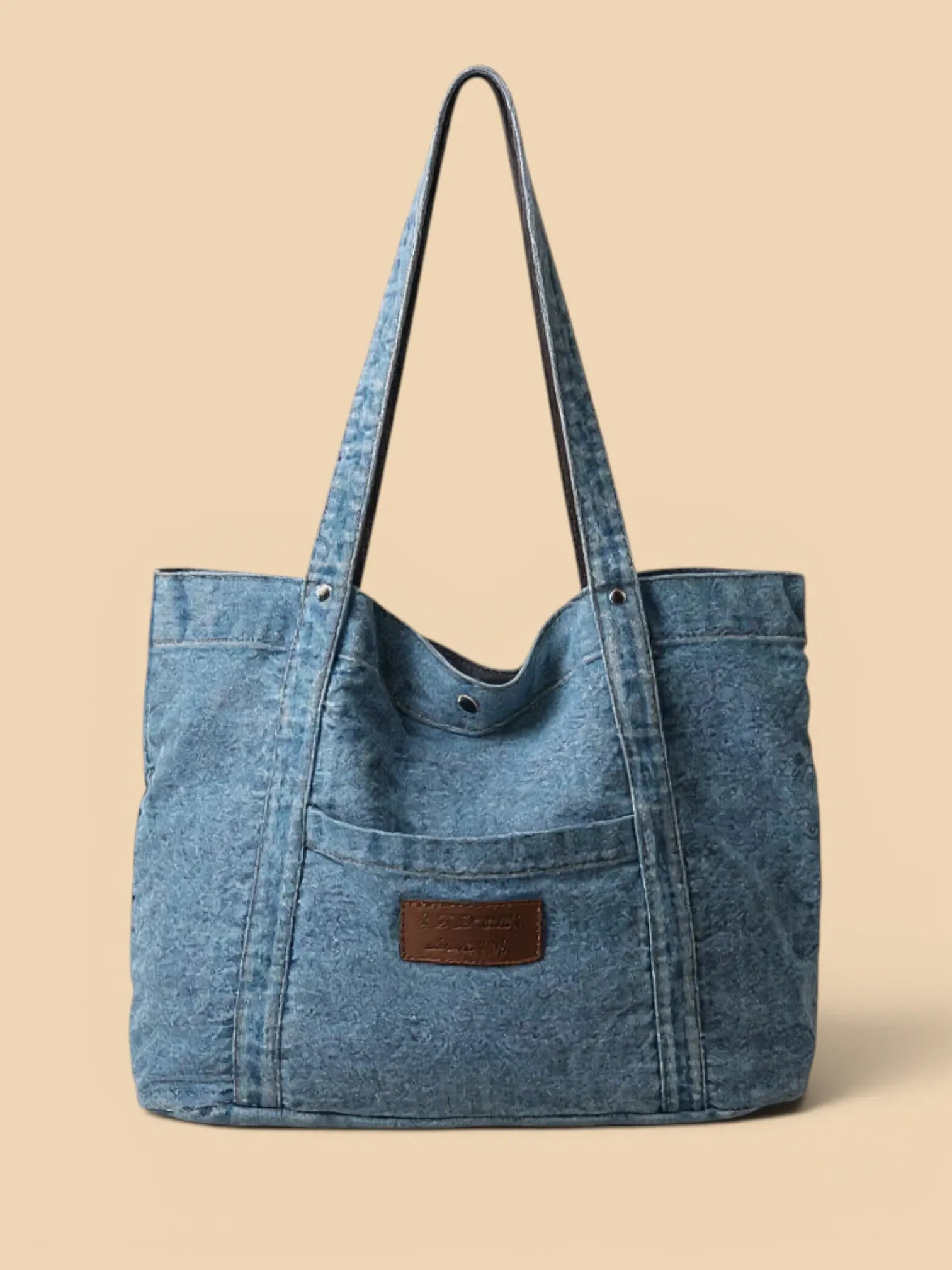 Sac de Cours en Jean Bleu