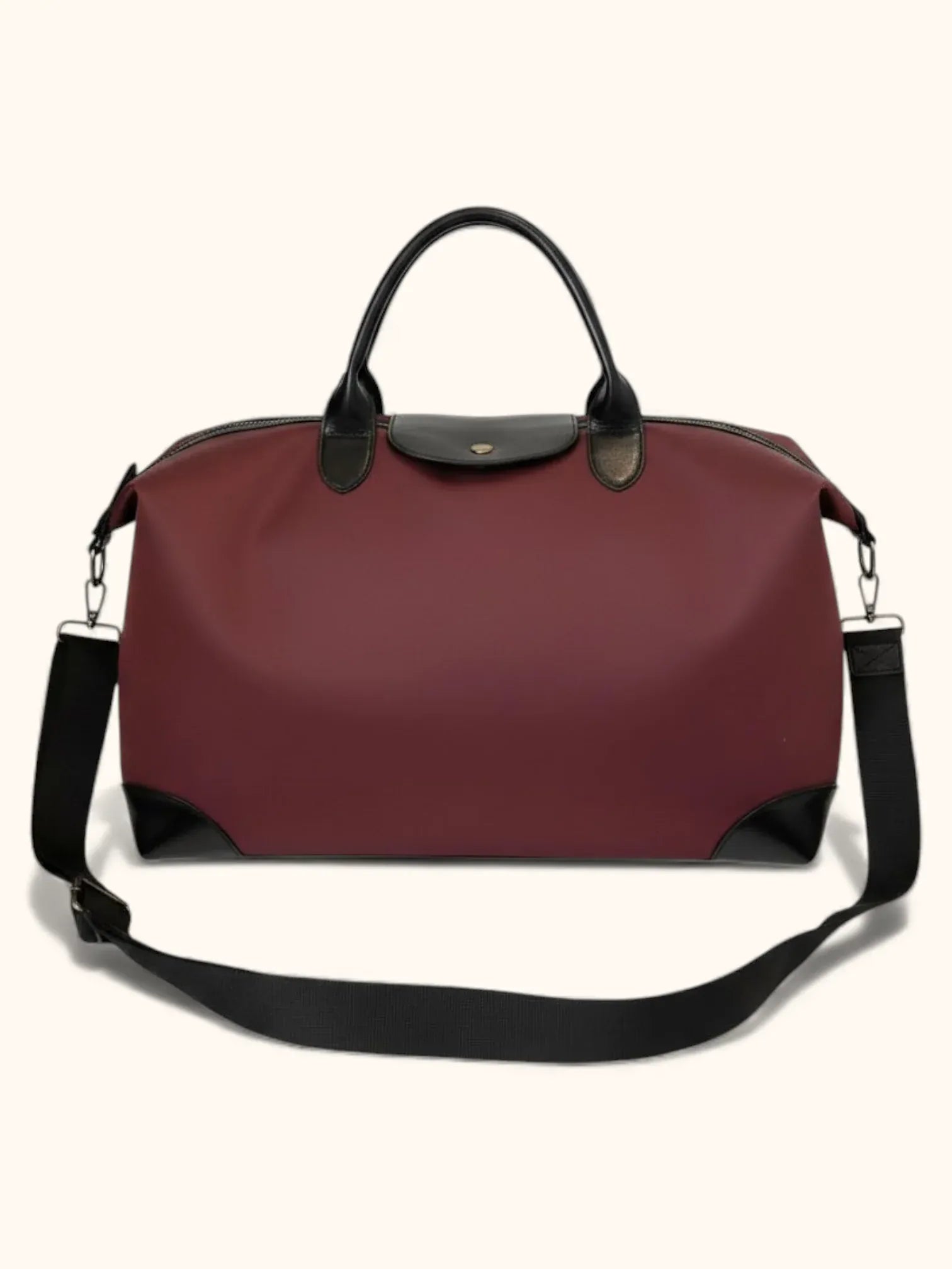 Sac de Cours en Nylon Rouge / 53x31x20 CM