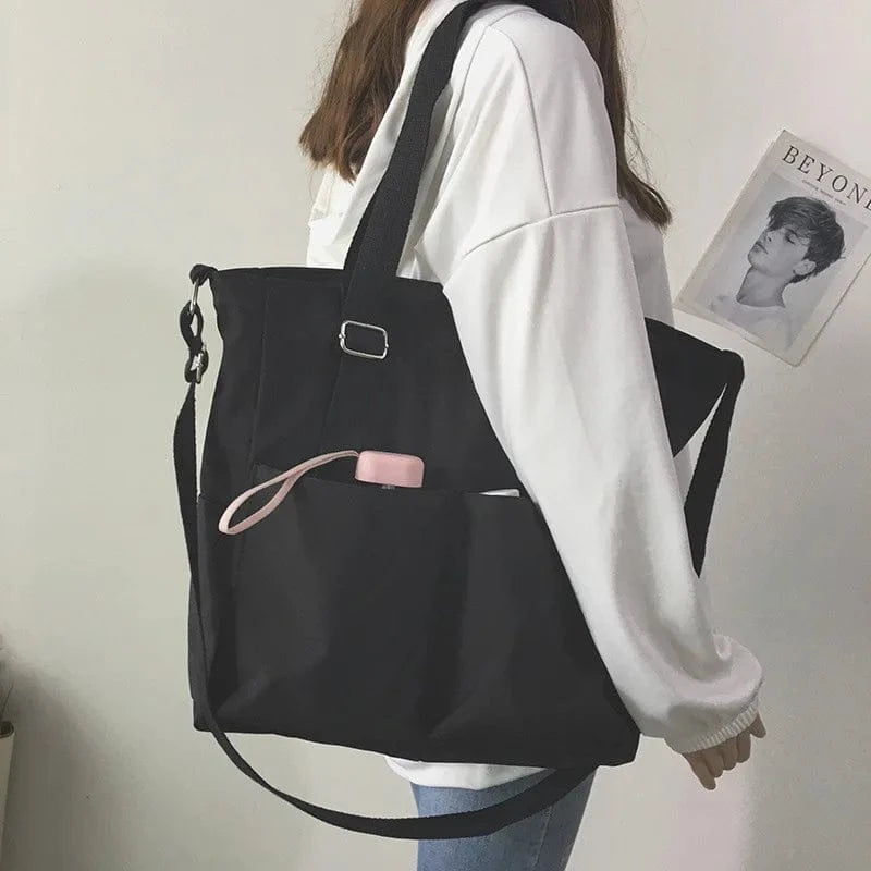 Sac de Cours en Toile avec sa Grenouille