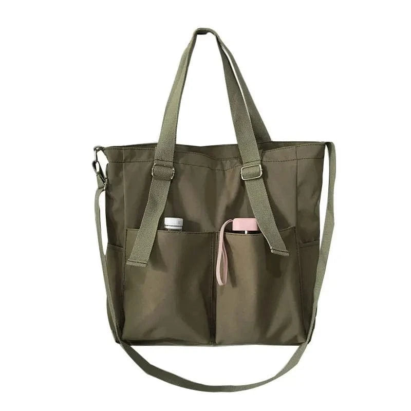 Sac de Cours en Toile avec sa Grenouille