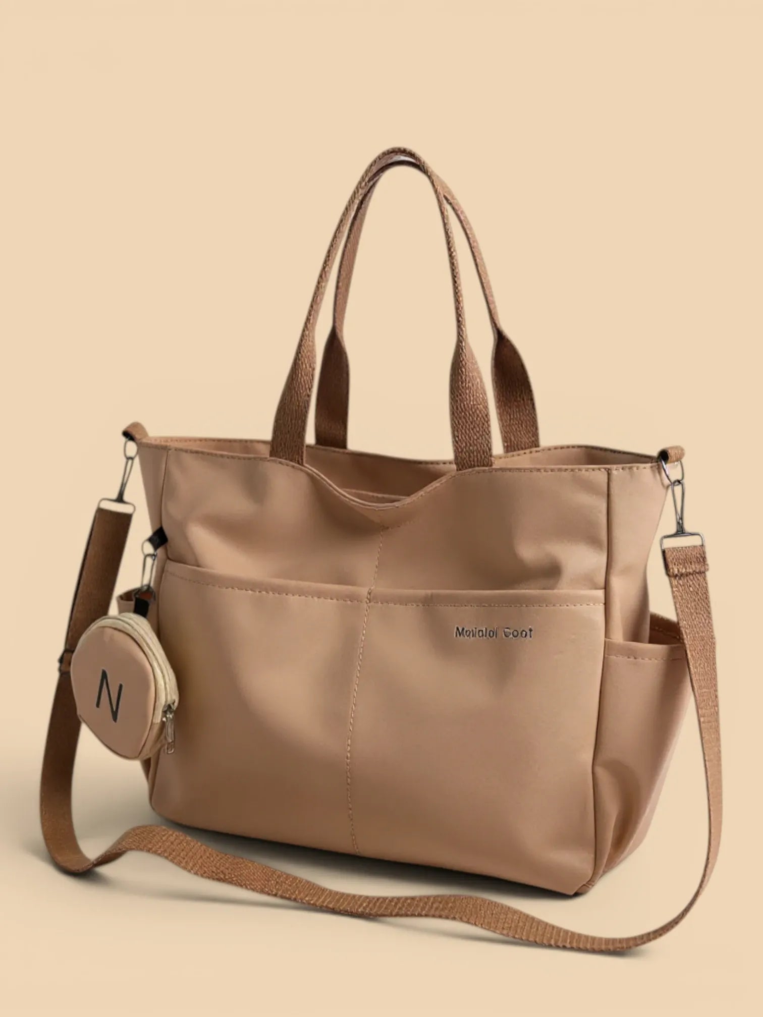 Sac de Cours Fac en Toile Kaki