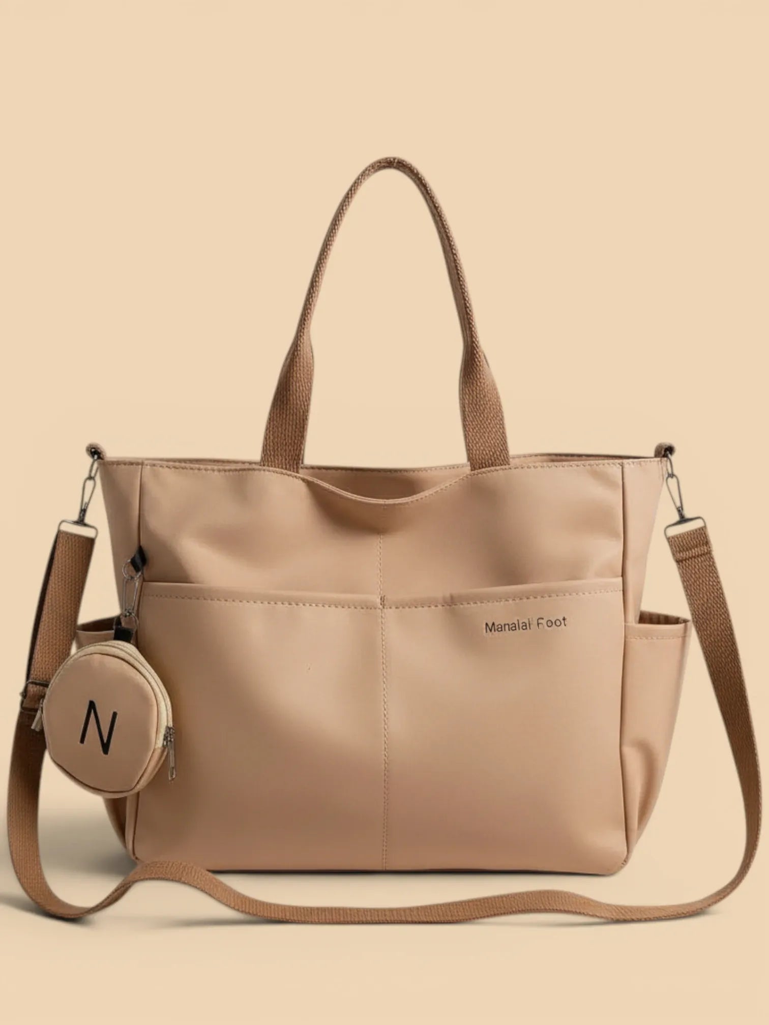 Sac de Cours Fac en Toile Kaki
