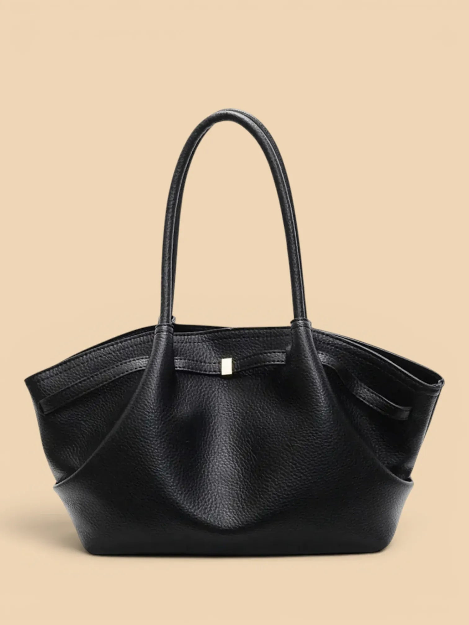 Sac de Cours Femme Élégant Similicuir Noir