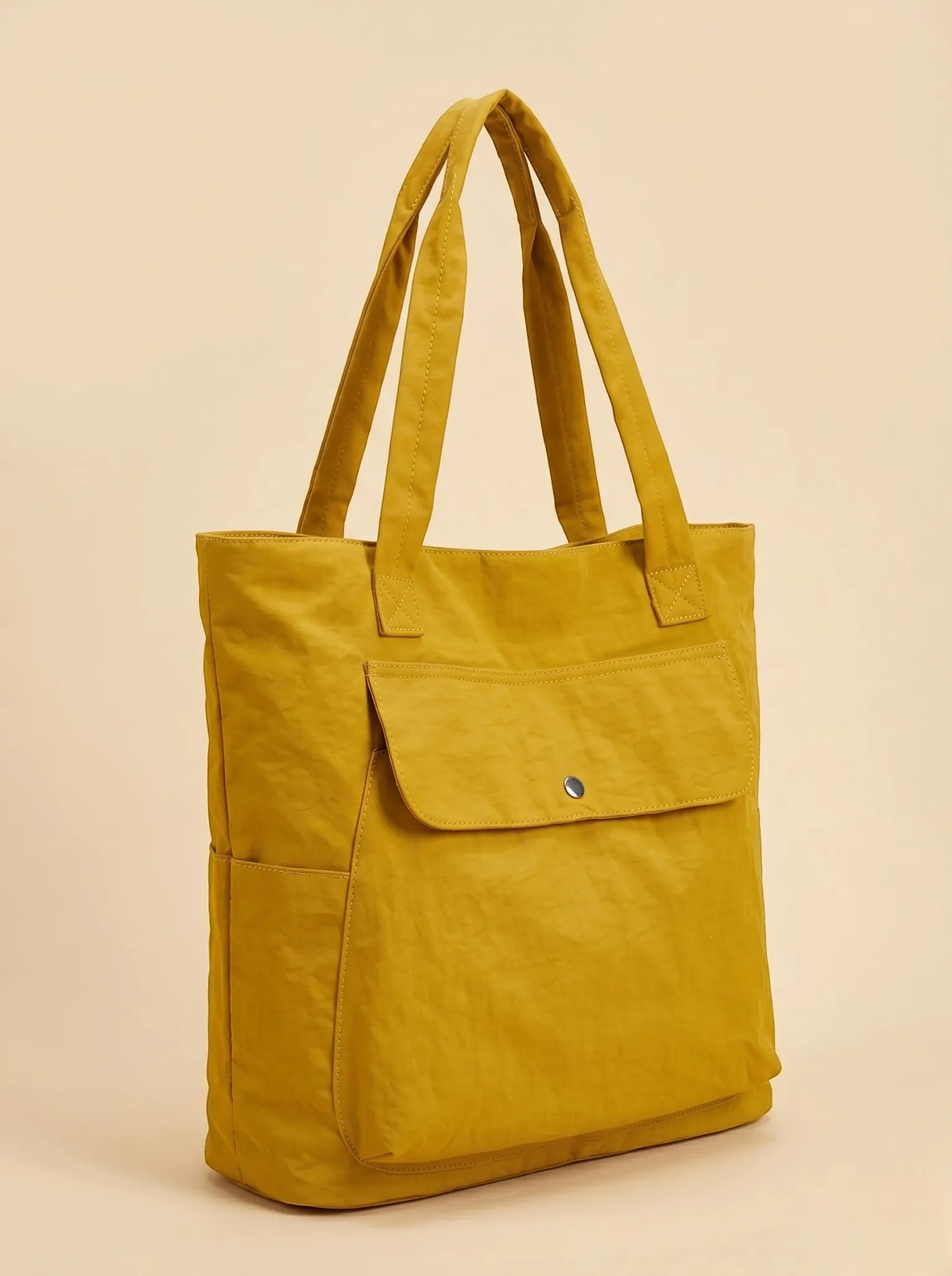 Sac de Cours Femme Toile Canvas Poche Frontale