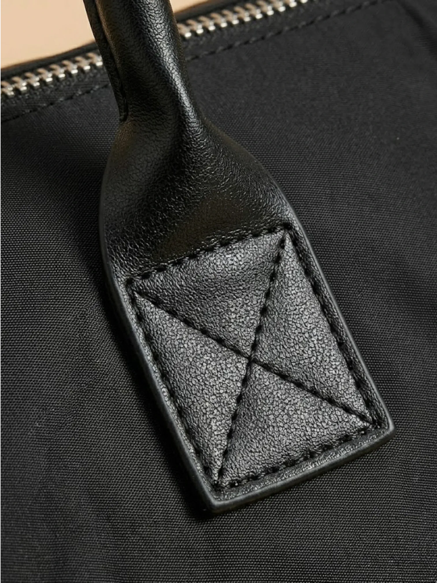 Sac de Cours Femme Toile Grande Capacité Noir