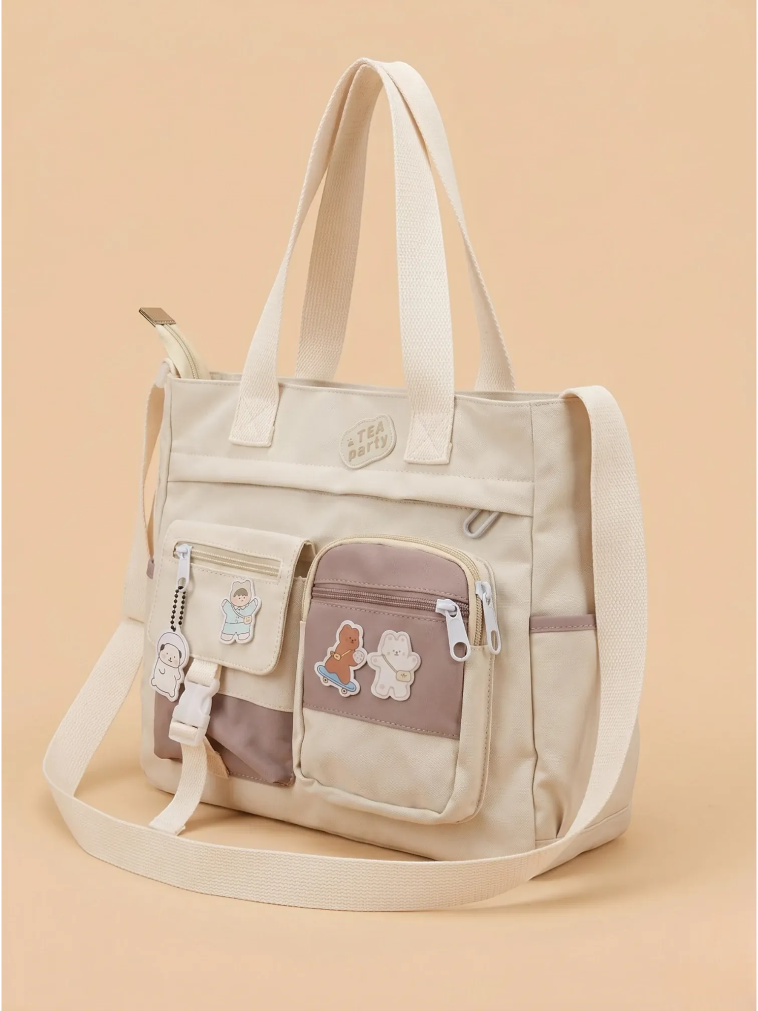 Sac de Cours Japonais Blanc