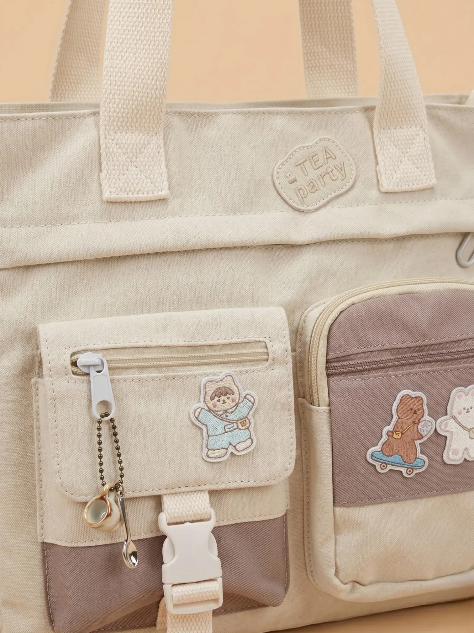 Sac de Cours Japonais Blanc