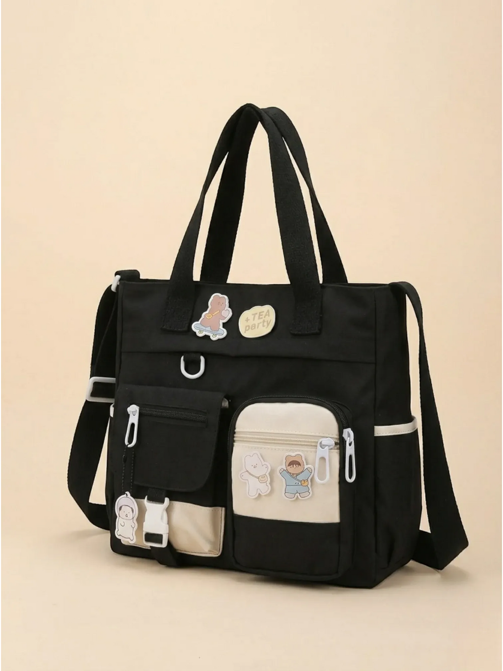 Sac de Cours Japonais Noir