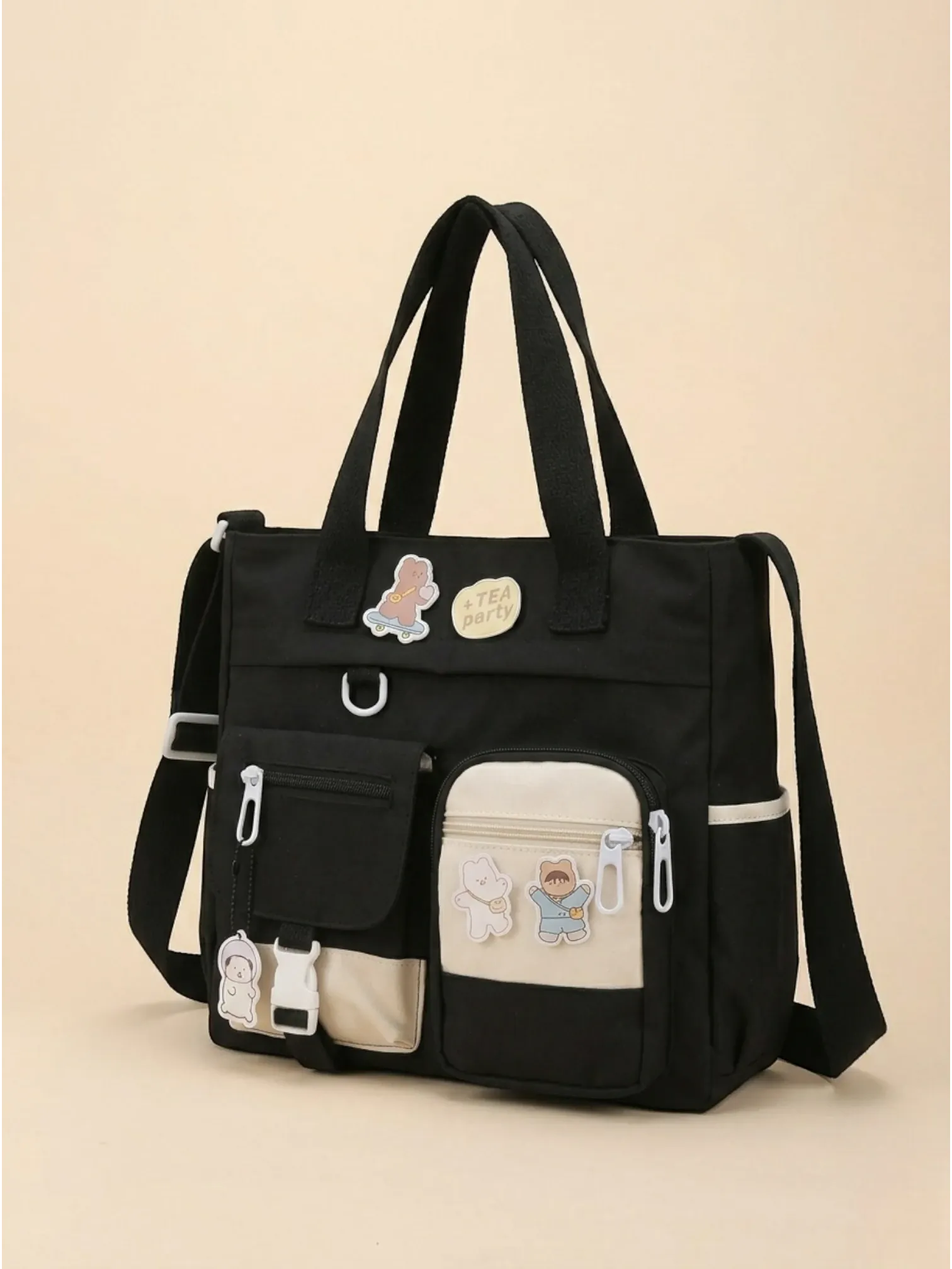 Sac de Cours Japonais Noir