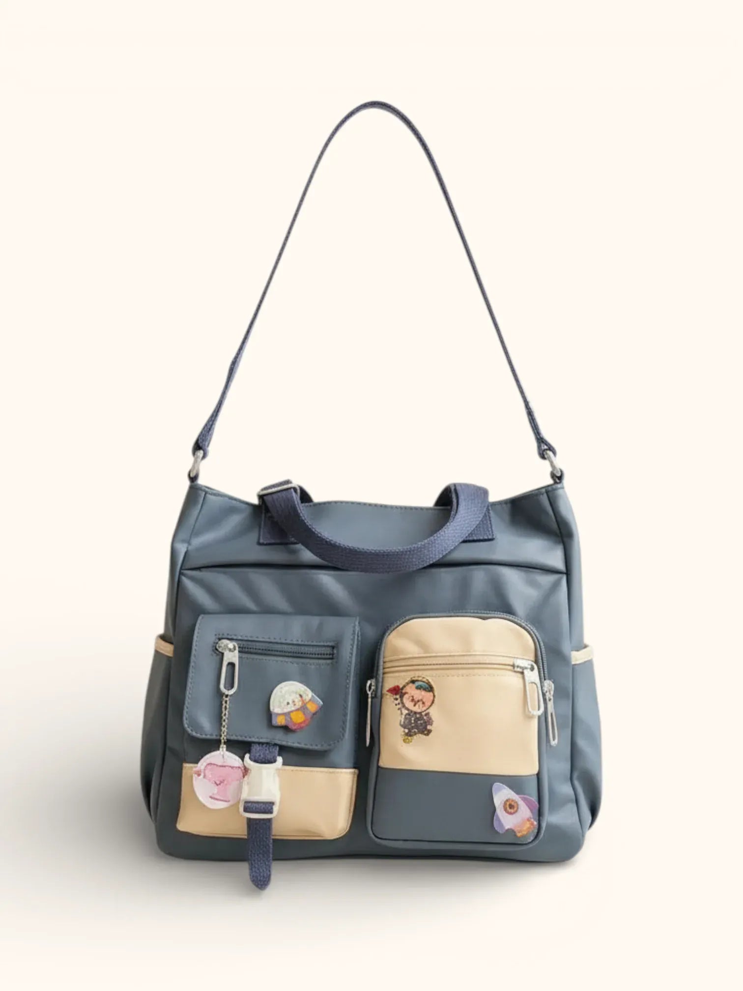 Sac de Cours Japonais Bleu