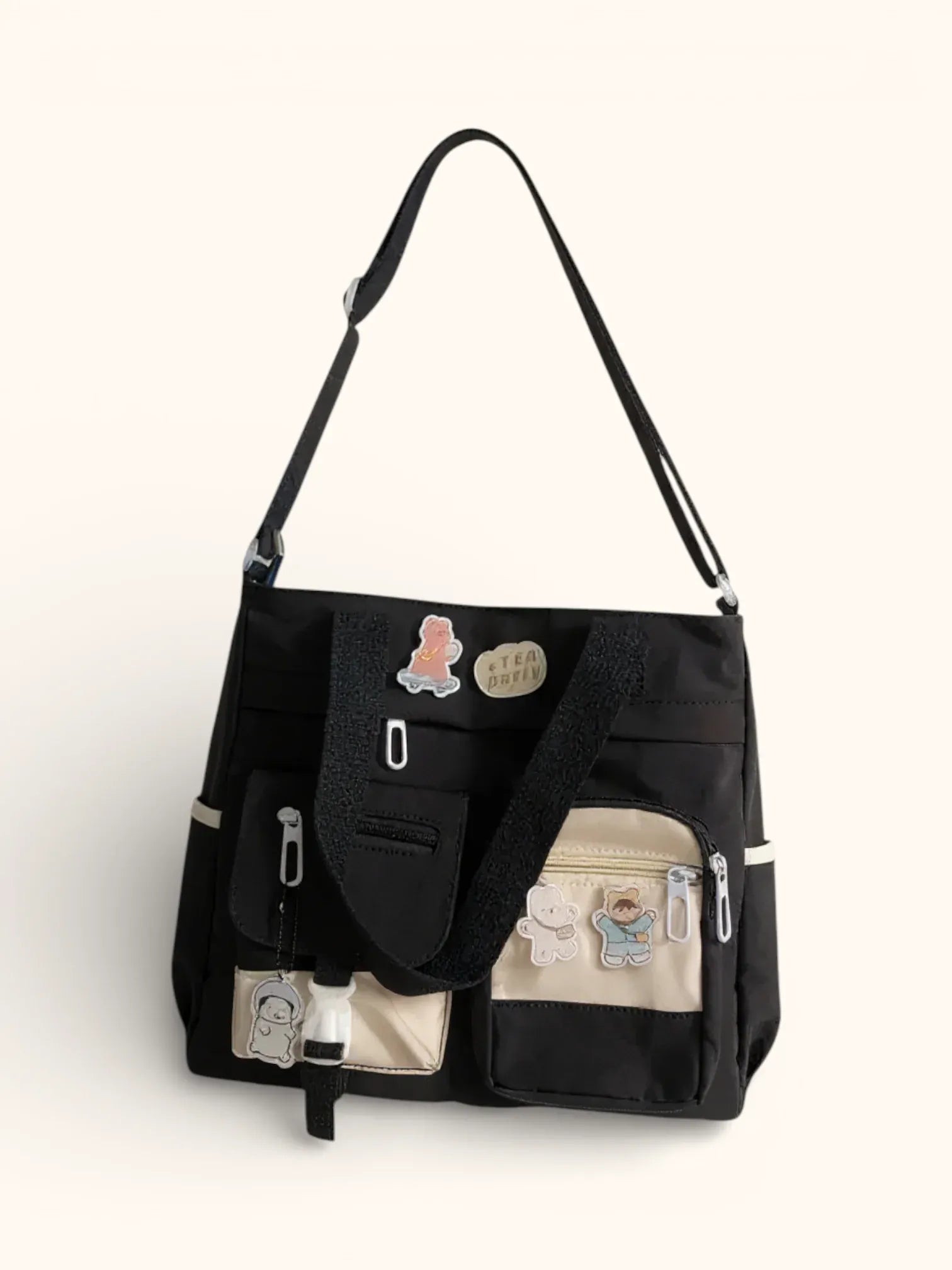 Sac de Cours Japonais Noir