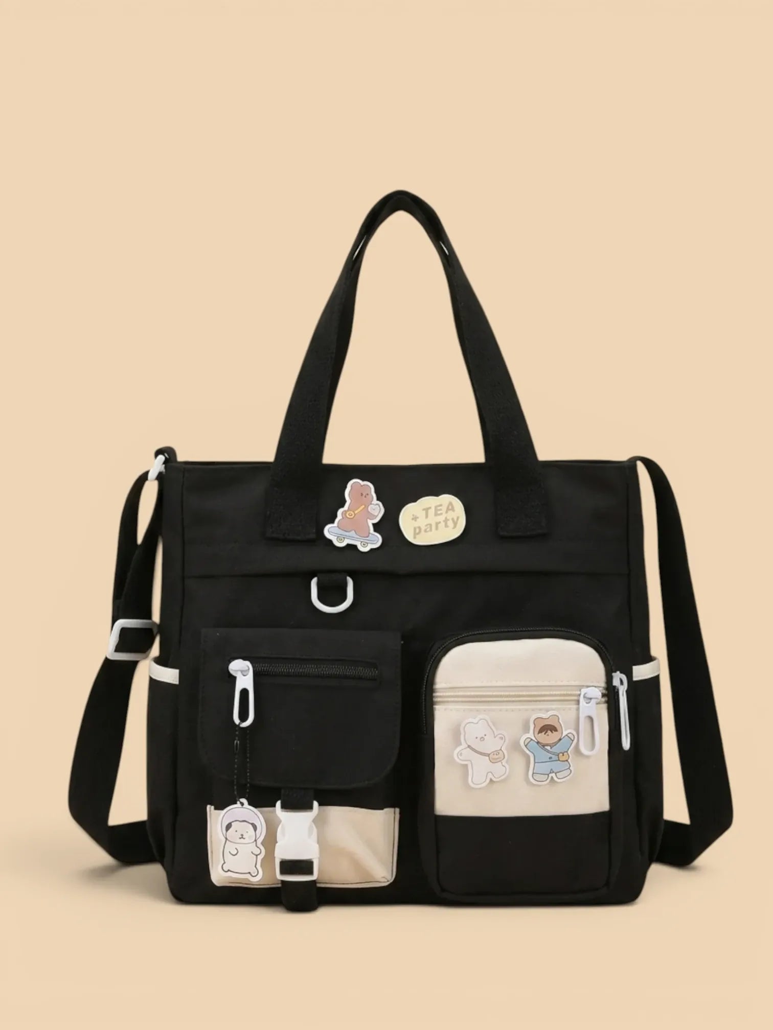 Sac de Cours Japonais Noir