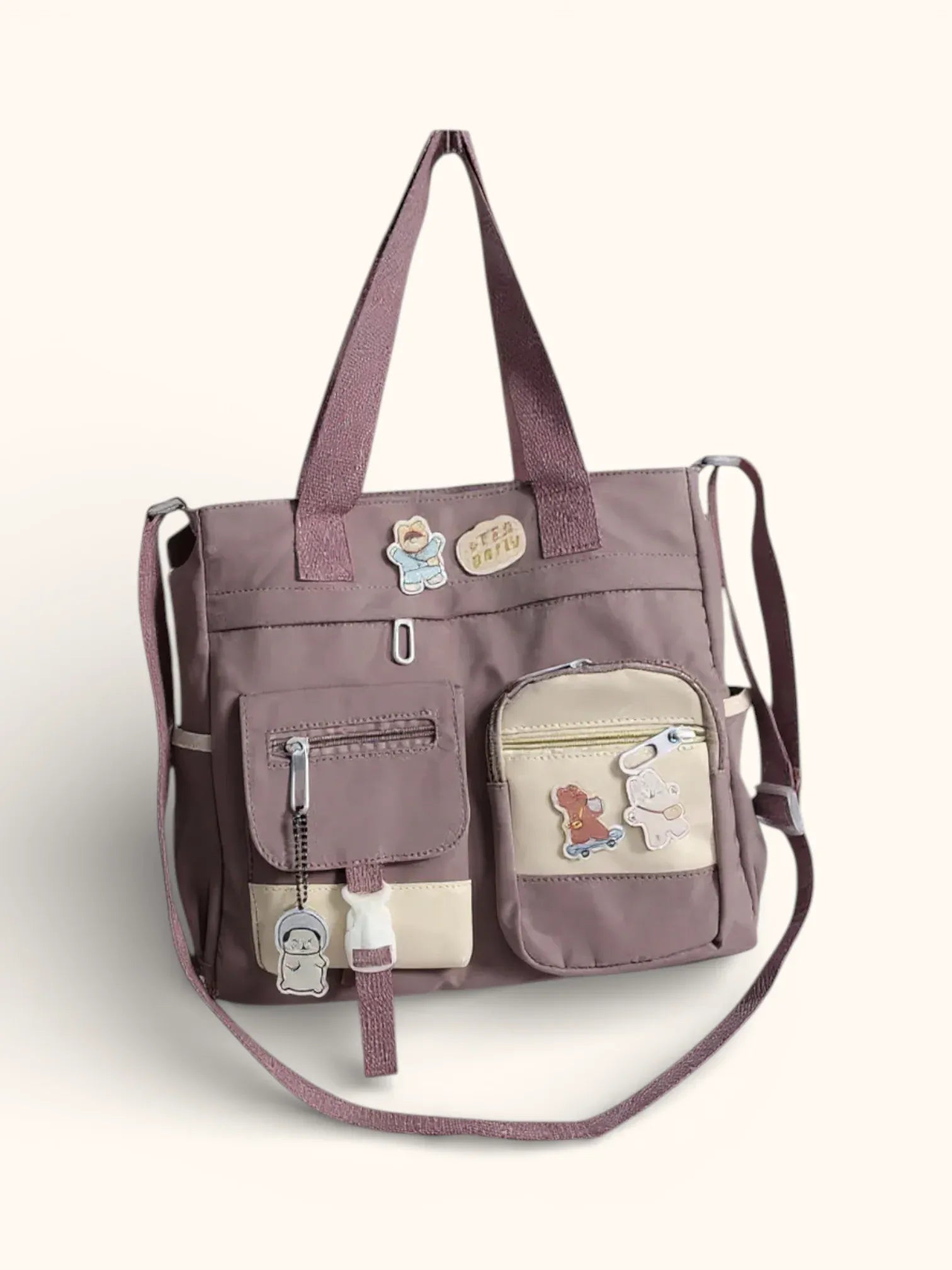 Sac de Cours Japonais Rose