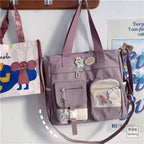 Sac de Cours Japonais Rose / 30 x 28 x 10 cm