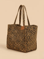 Sac de Cours Léopard Marron