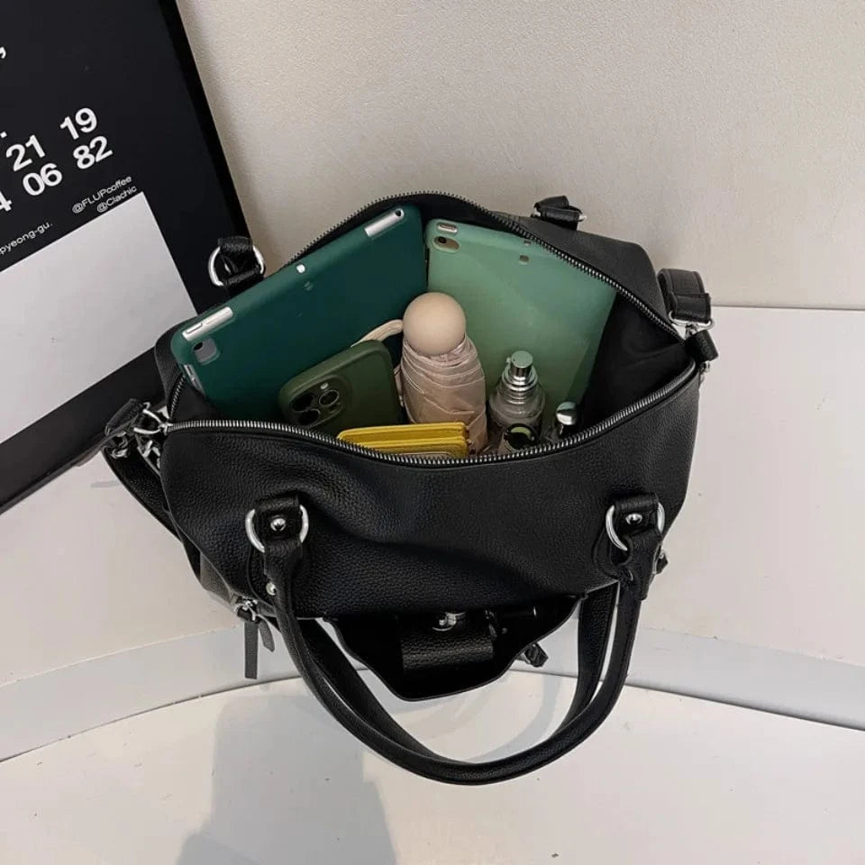 Sac de Cours Luxe Cuir