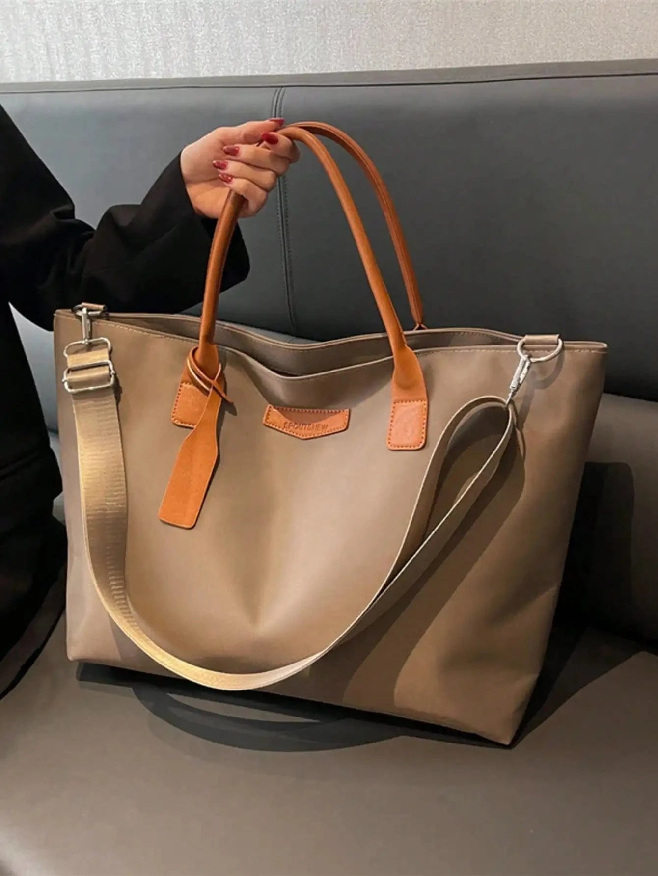 Sac de Cours Lycée Khaki / (30cm<Max Length<50cm)