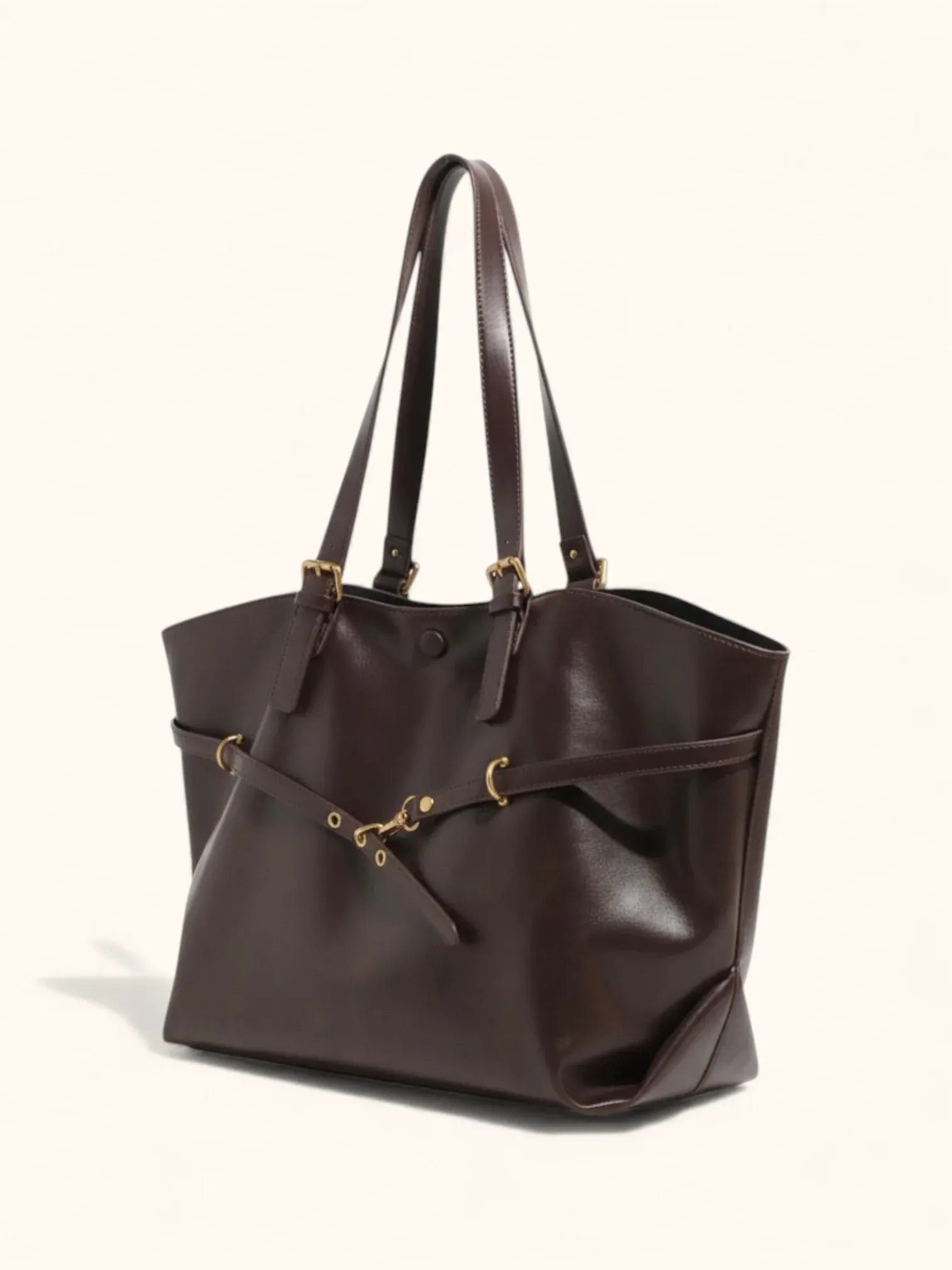 Sac de Cours Lycée Lanière Ajustable Café