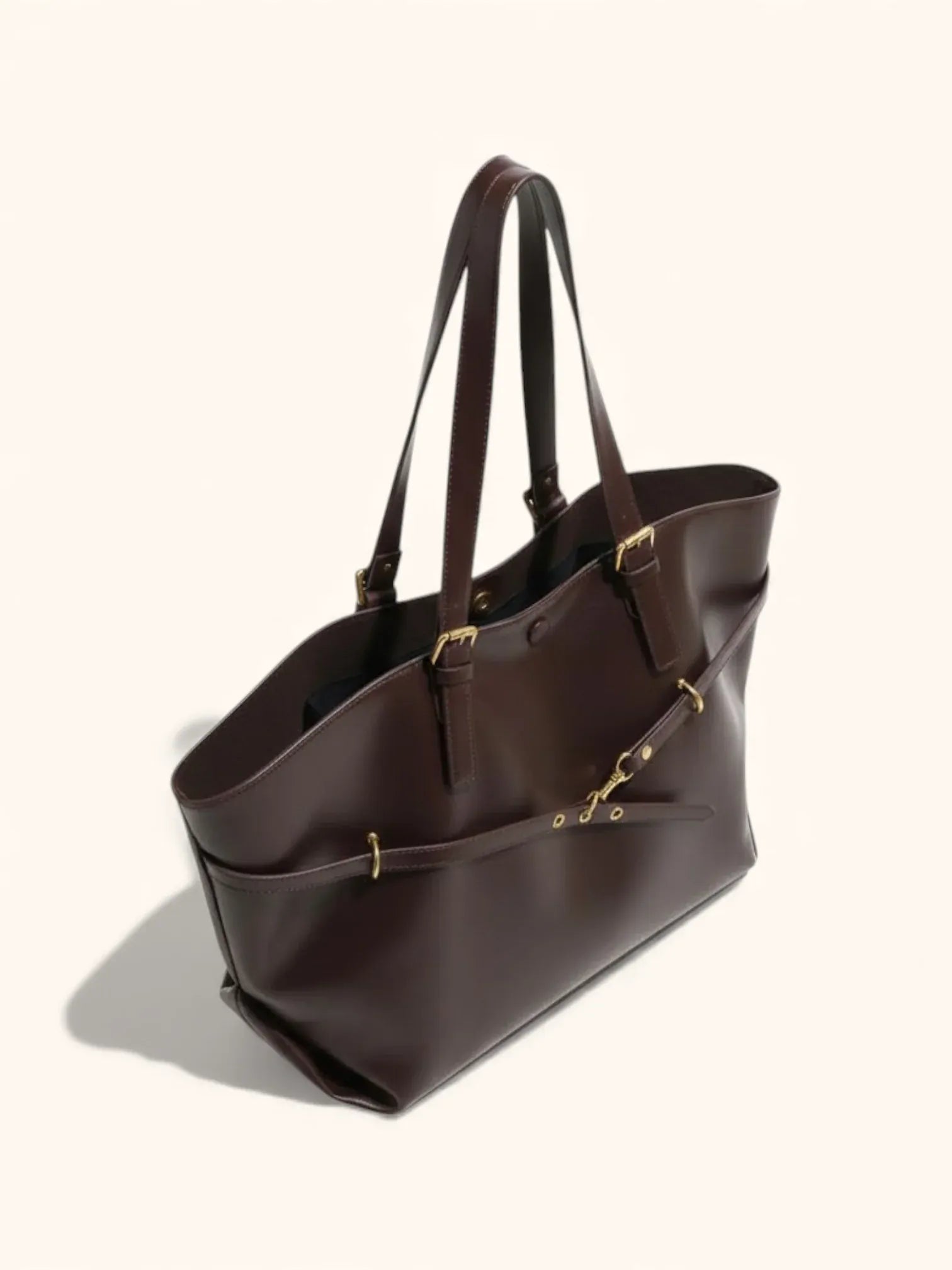 Sac de Cours Lycée Lanière Ajustable Café