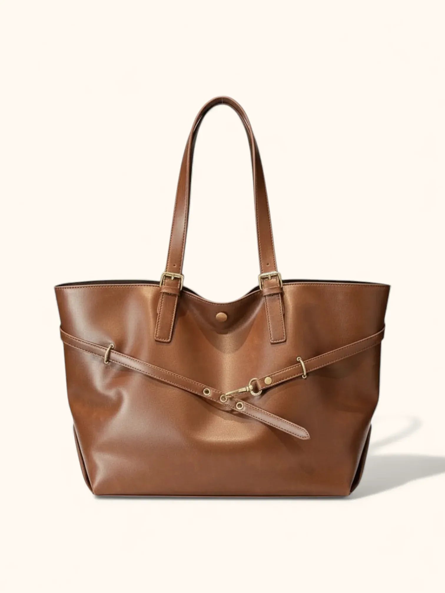 Sac de Cours Lycée Lanière Ajustable Marron