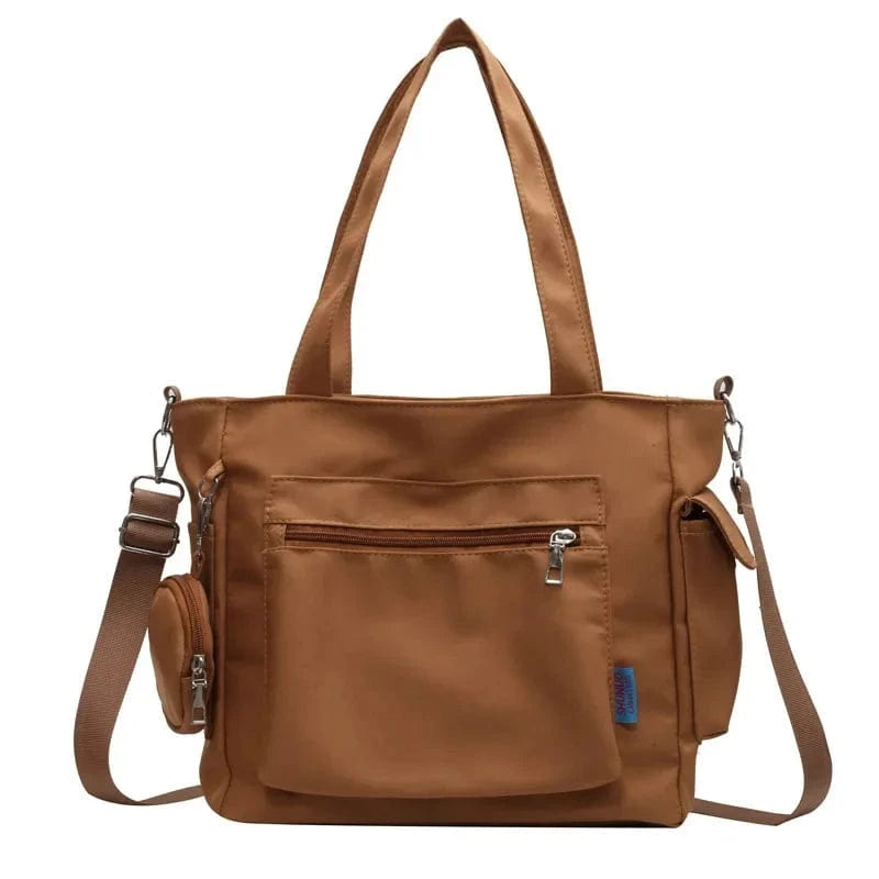 Sac de Cours Marron Marron / 30 x 28 x 14cm