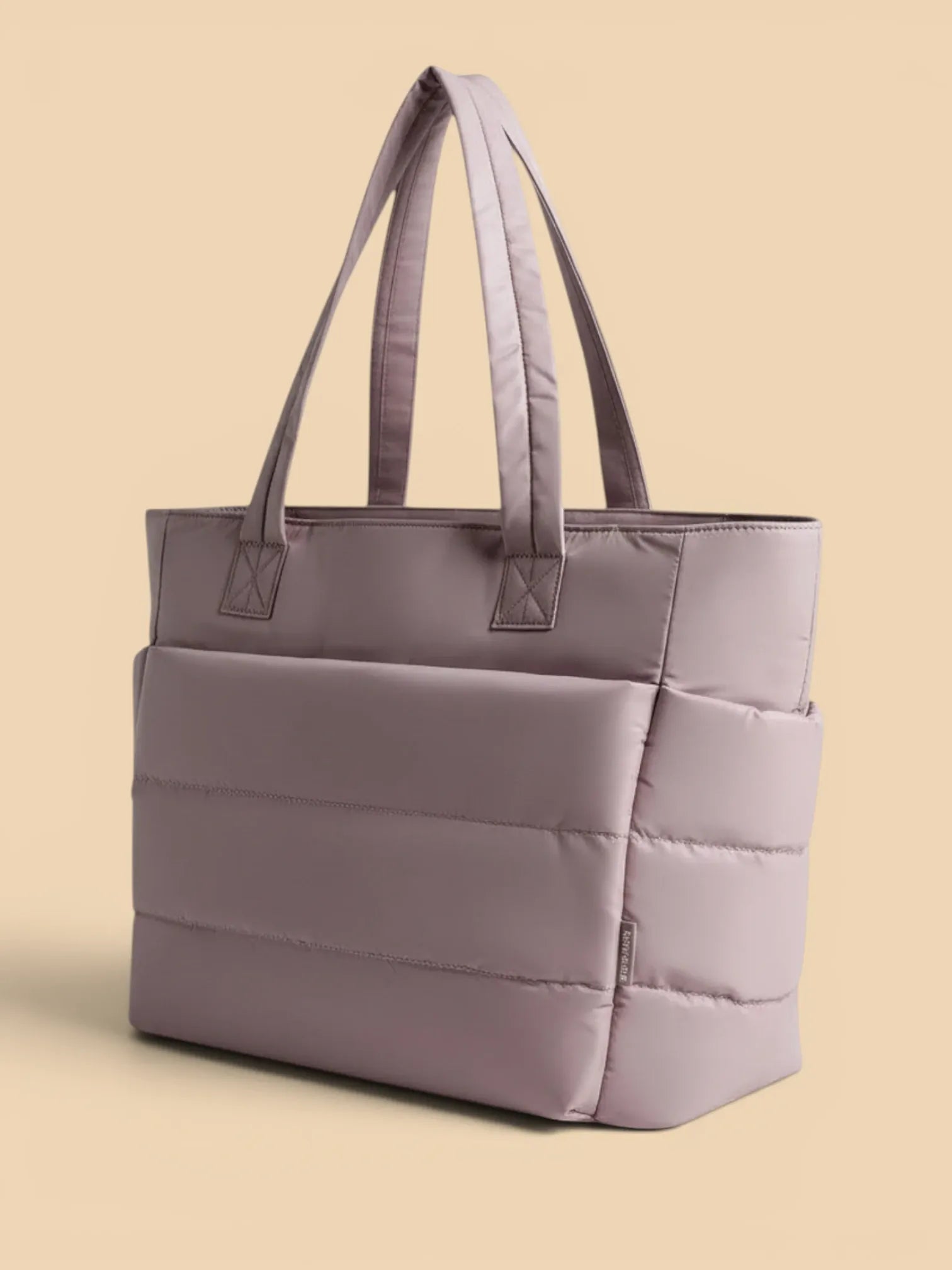 Sac de Cours Matelassé Violet