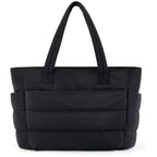 Sac de Cours Matelassé Noir
