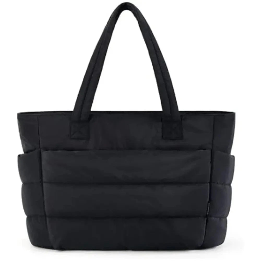 Sac de Cours Matelassé Noir