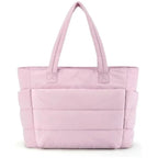 Sac de Cours Matelassé Rose