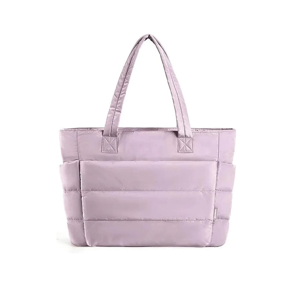 Sac de Cours Matelassé Violet