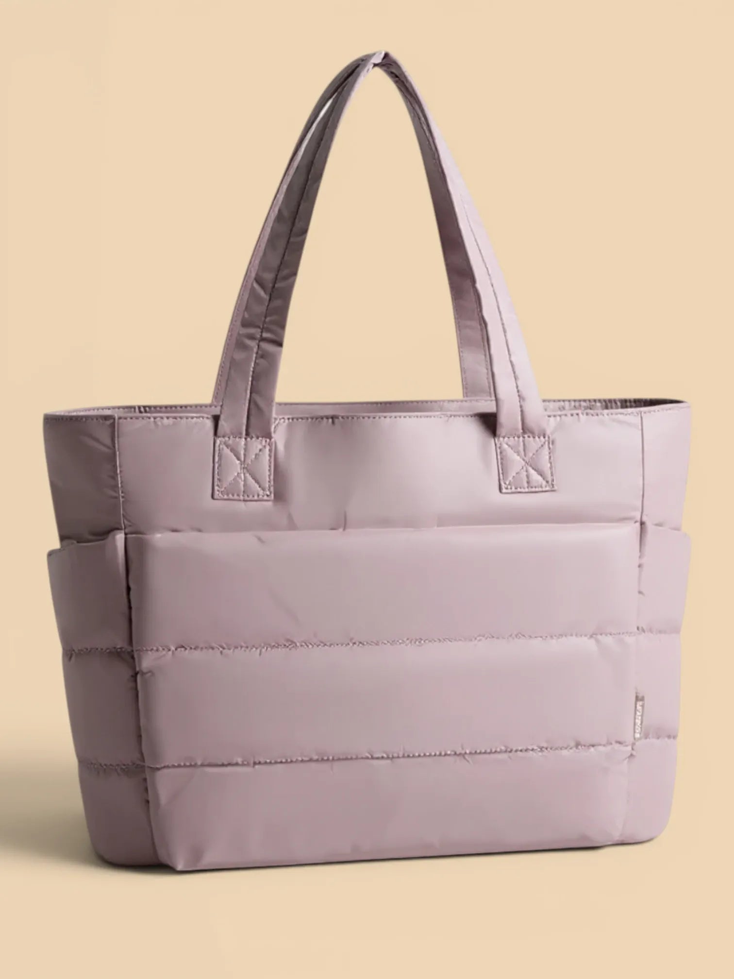 Sac de Cours Matelassé Violet