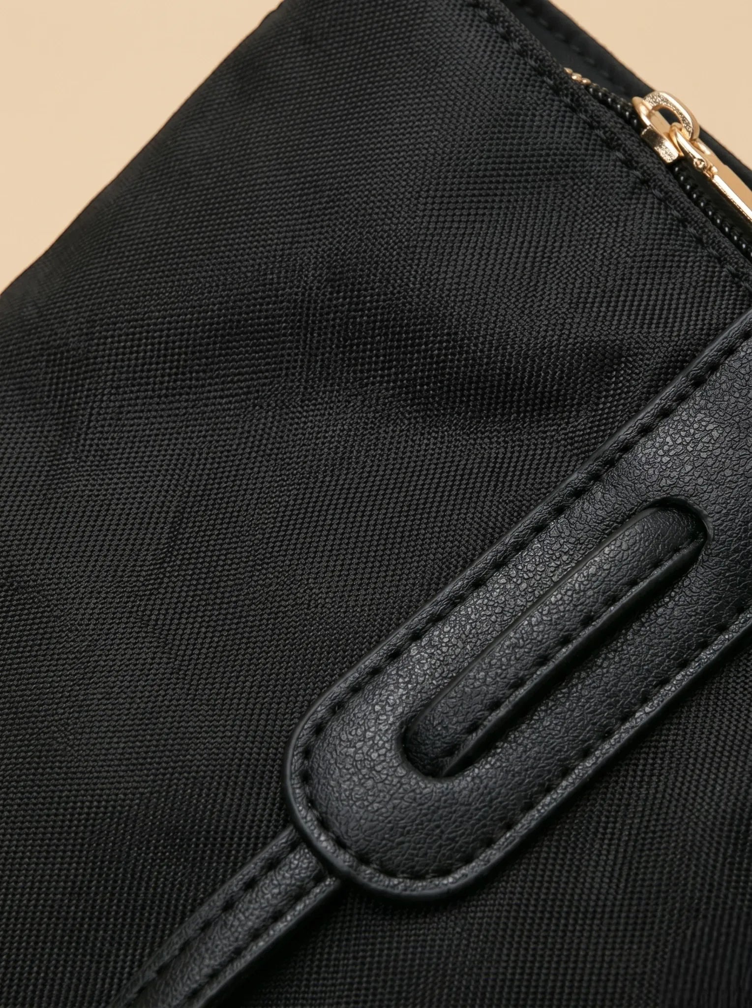 Sac de Cours Oversize Femme Nylon Noir