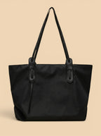 Sac de Cours Oversize Femme Nylon Noir