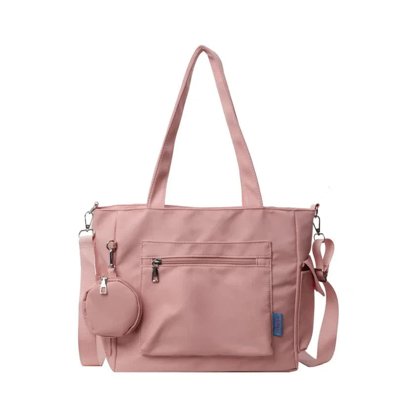 Sac de Cours Rose Rose / 30 x 28 x 14cm