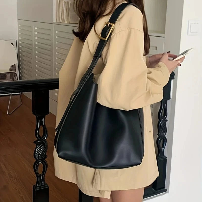 Sac de Cours Simili Cuir