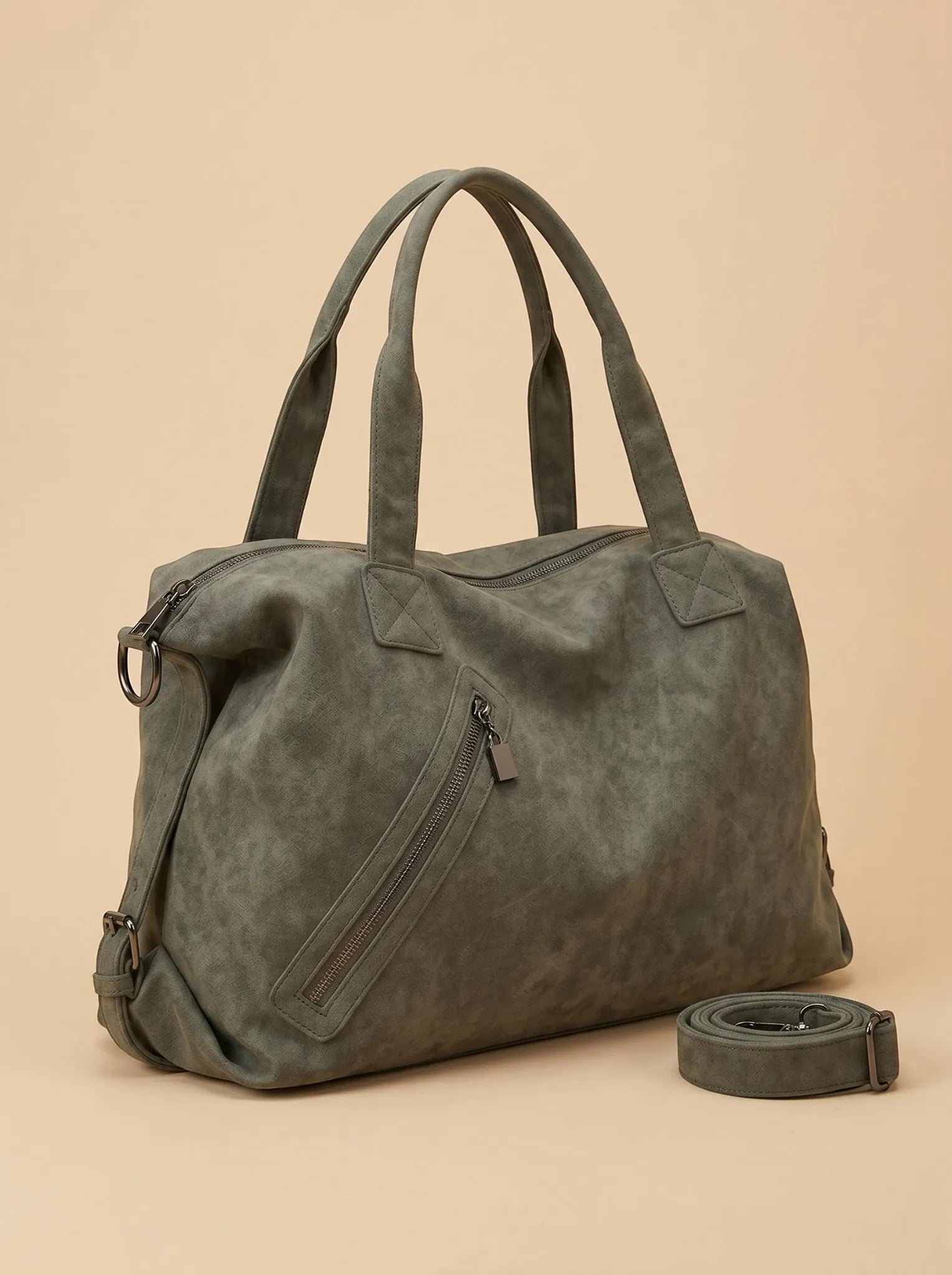 Sac de Cours Souple Kaki