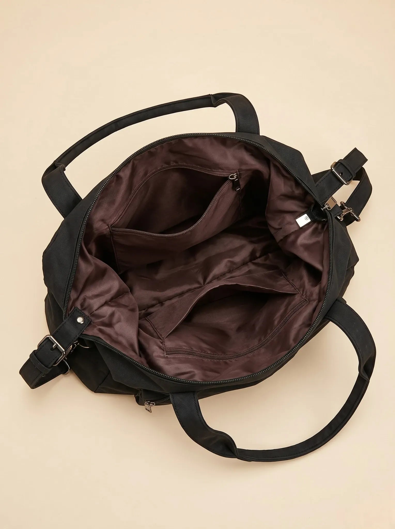 Sac de Cours Souple Noir
