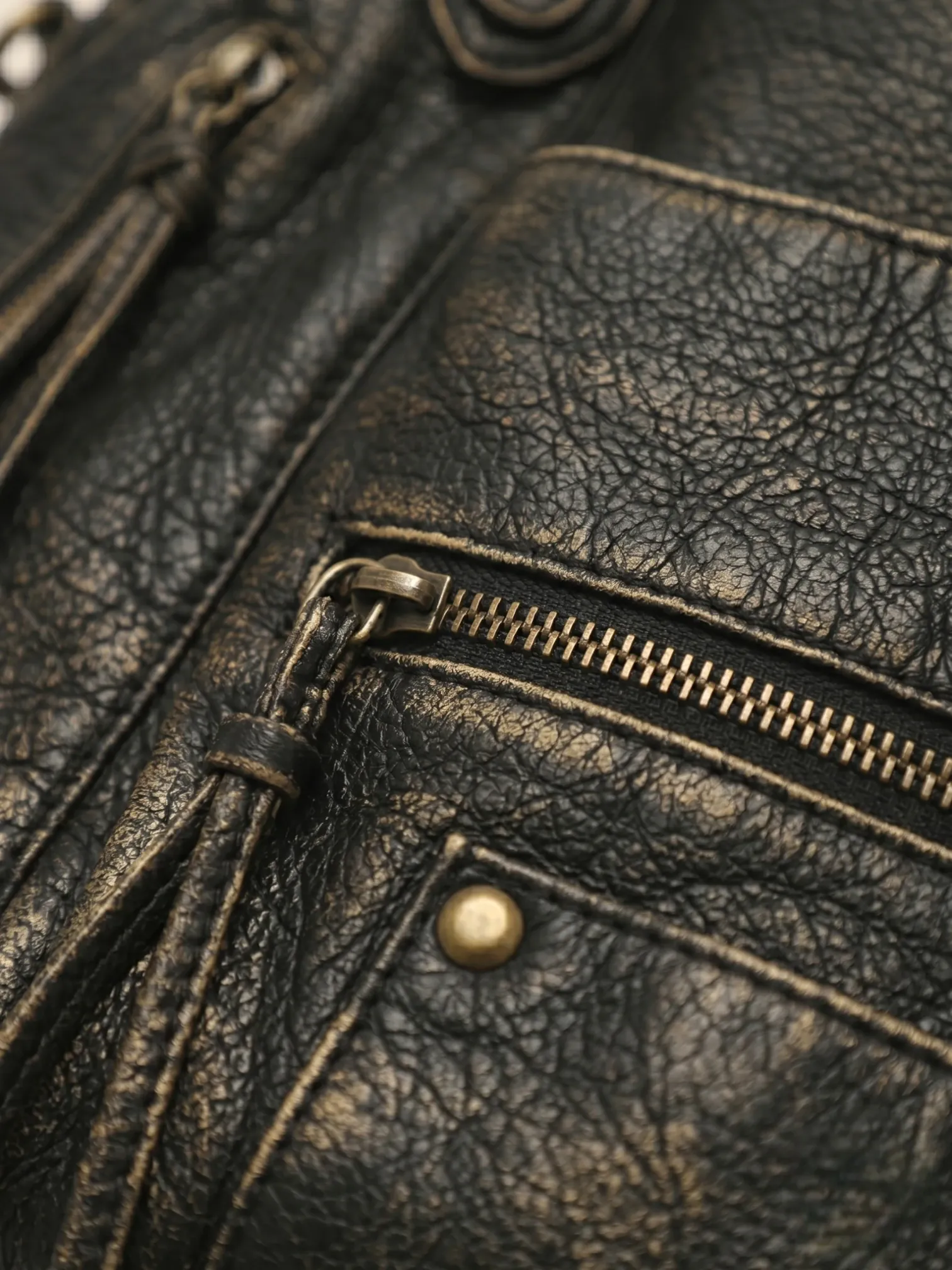 Sac de Cours Vintage Brute