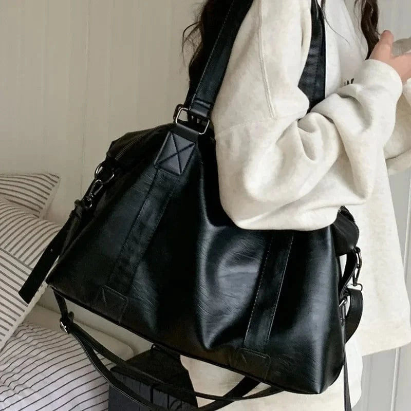 Sac de Cours Vintage Cuir