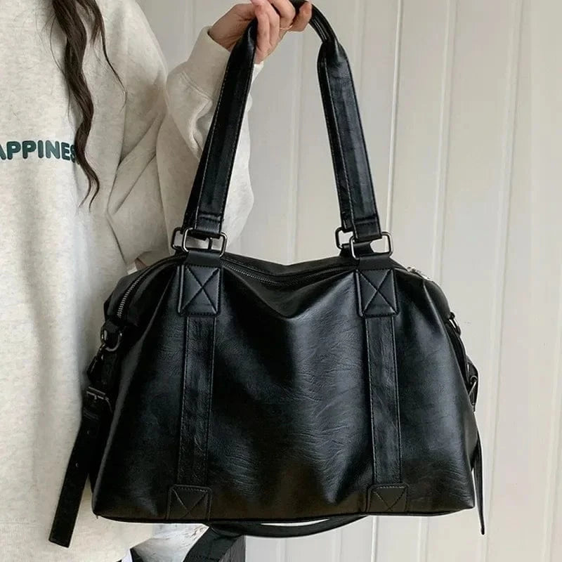 Sac de Cours Vintage Cuir