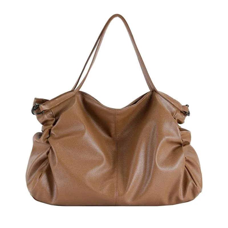 Sac de Cuir Fashion Souple Khaki