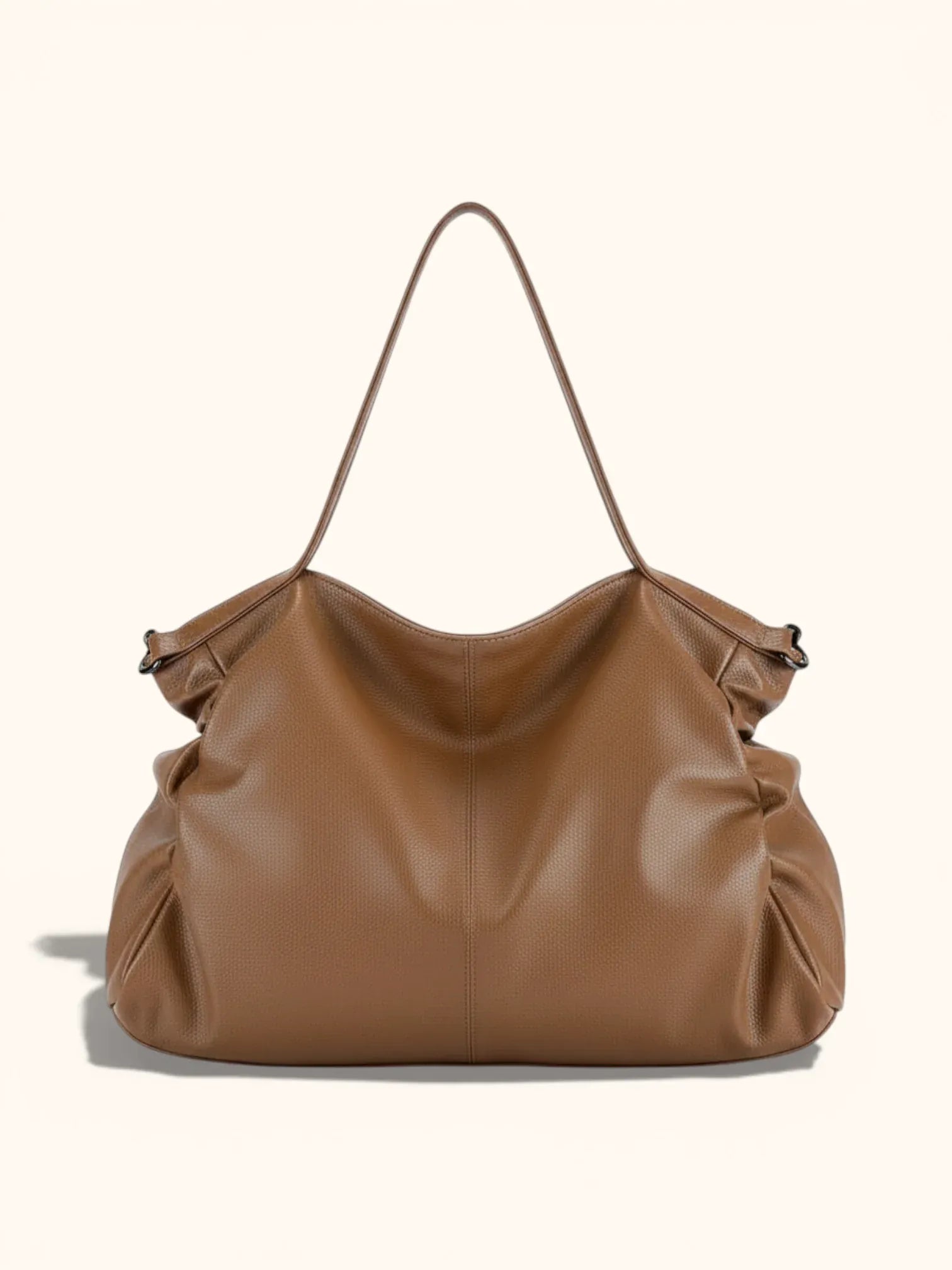 Sac de Cuir Vegan Souple Khaki