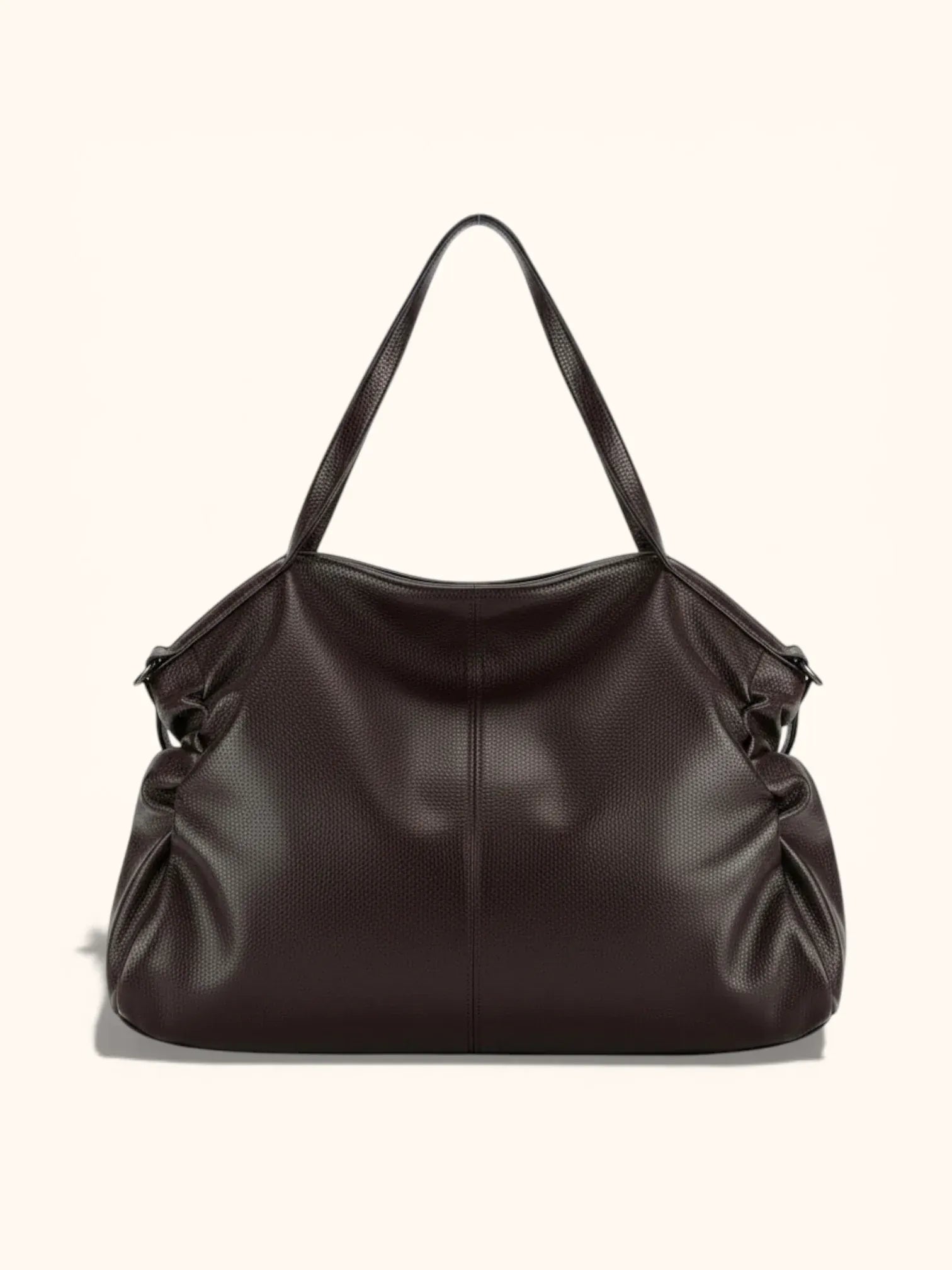 Sac de Cuir Vegan Souple Marron