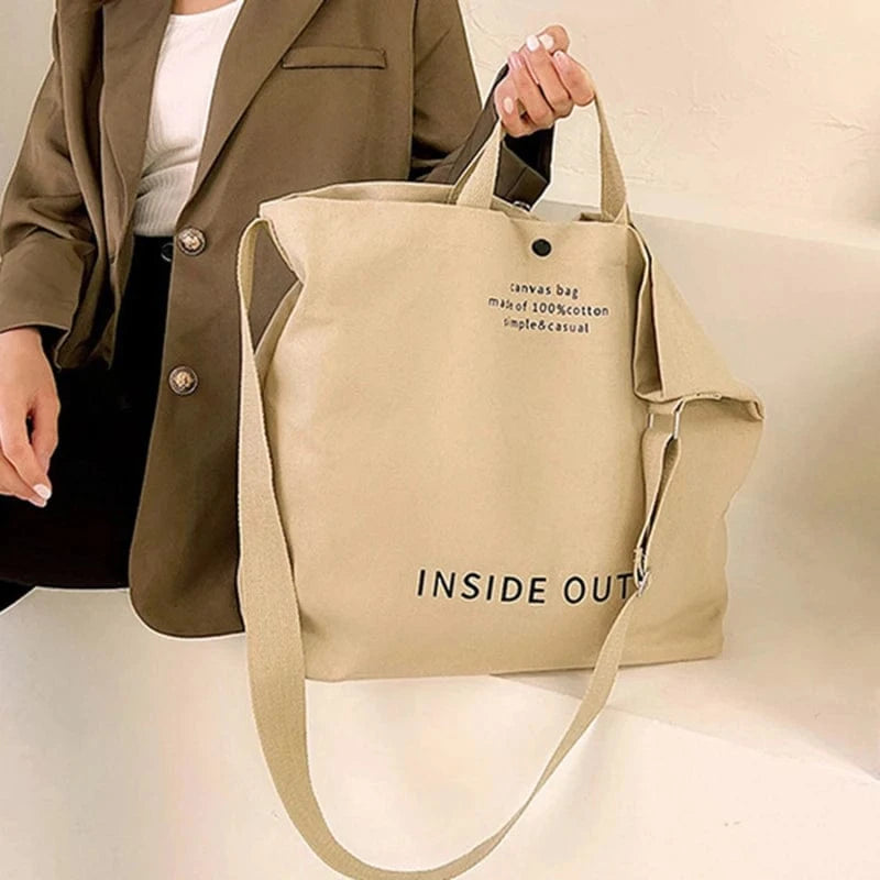 Sac en Toile Cabas Bandoulière