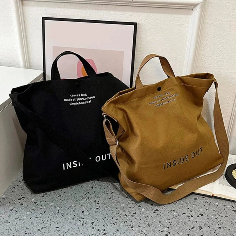 Sac en Toile Cabas Bandoulière