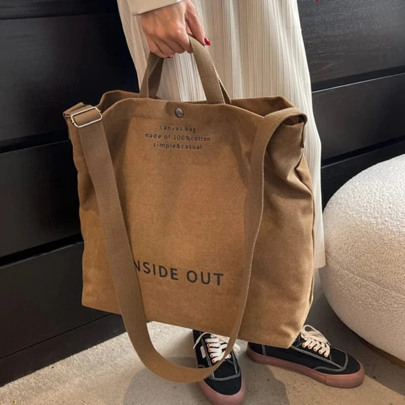 Sac en Toile Cabas Bandoulière