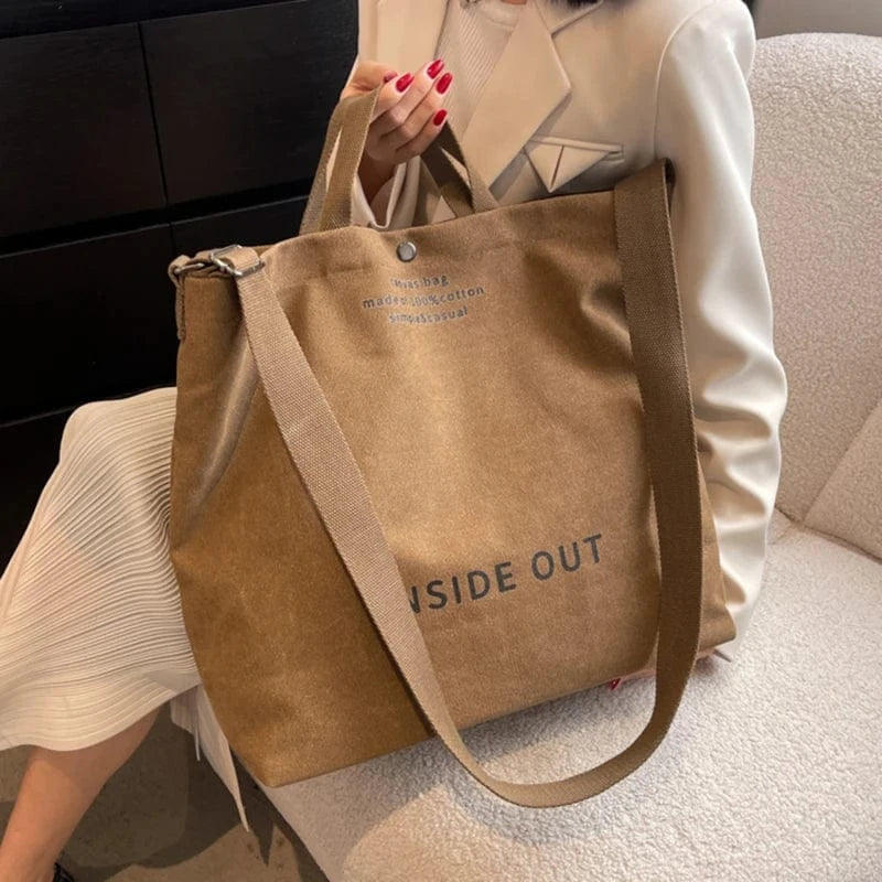 Sac en Toile Cabas Bandoulière